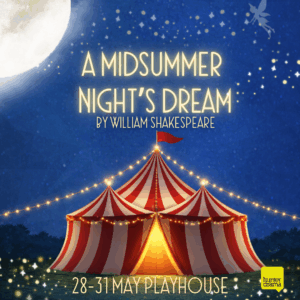 circus tent at night